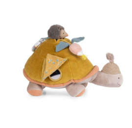 Moulin Roty activiteiten speeltje | Trois petits lapins schildpad
