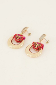My Jewellery oorbellen | statement oorhangers met kralen details goud*