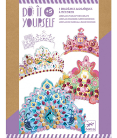 Djeco do it yourself | 4 prinsessen diademen maken