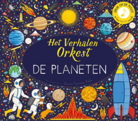 Boek het verhalen orkest De planeten | prentenboek met geluid