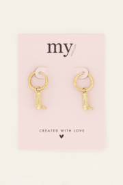 My Jewellery oorbellen | laarsjes goud