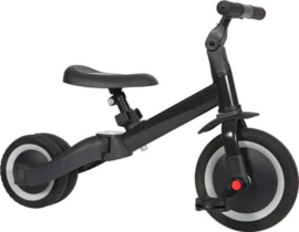 loopfiets 4 in 1 driewieler kaya | antraciet