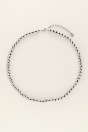My jewellery Bold statement ketting medium zilver