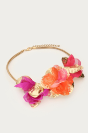 My Jewellery Statement ketting met zijden bloemen