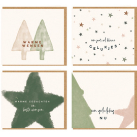 Studio Mie | kerst doosje groen