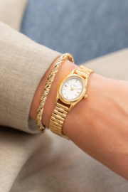 MyJewellery Armband grove met een twist goud