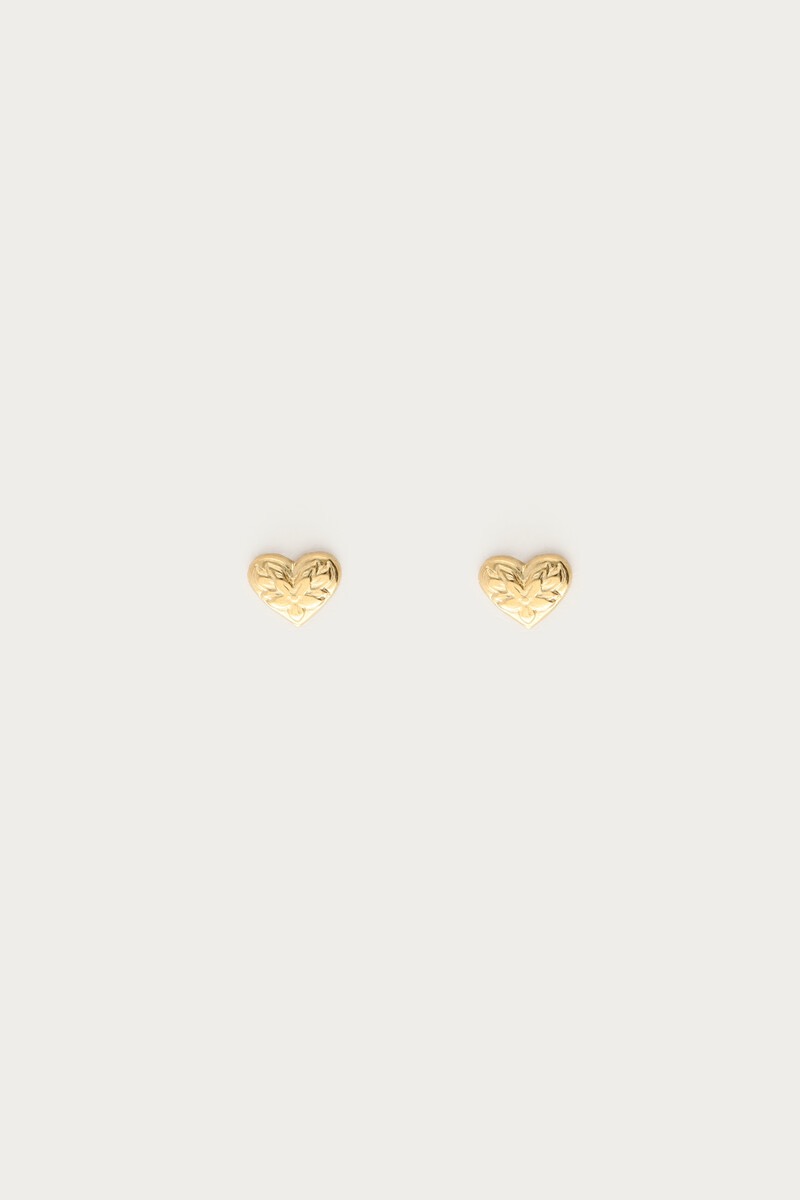 My Jewellery Botanical studs bloemen hart mini