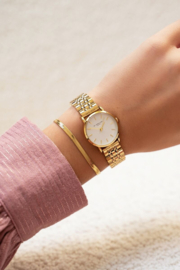 My Jewellery armband | platte schakel snake zilver