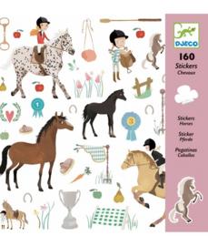 Djeco stickers paarden