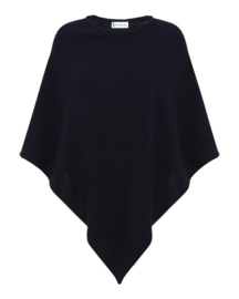 tif tiffy poncho | donkerblauw navy