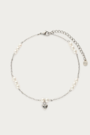 My Jewellery Enkelbandje zoetwaterparel ocean kralen zilver