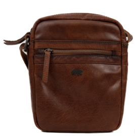 Bear Design schoudertas 'Tobias' cognac