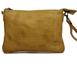 Bear Design clutch/schoudertasje | geel