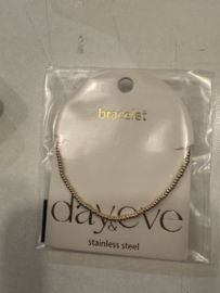 Go Dutch Label armband basic beads bracelet goud