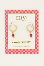 My jewellery oorbellen | goud candy couture sweets