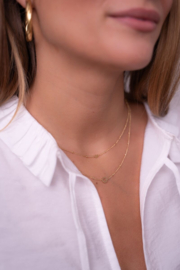 My jewellery Moeder en dochter ketting goud