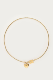 My Jewellery Bold ketting met hartvormige bedel