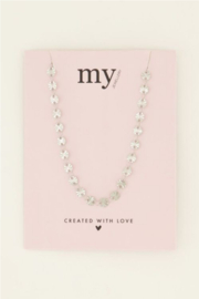 my jewellery ketting | ronde bedels zilver