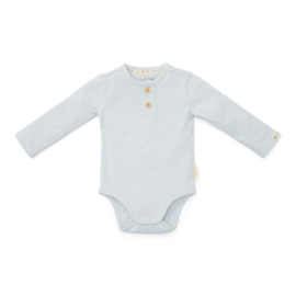 Little Dutch new born romper lange mouw baby blue