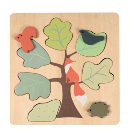 Egmont toys houten puzzel vos