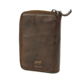 Bear Design portemonnee 'Loet' bruin
