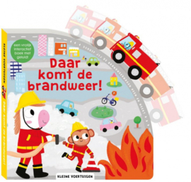 Boek Daar komt de brandweer | schuifboekje karton