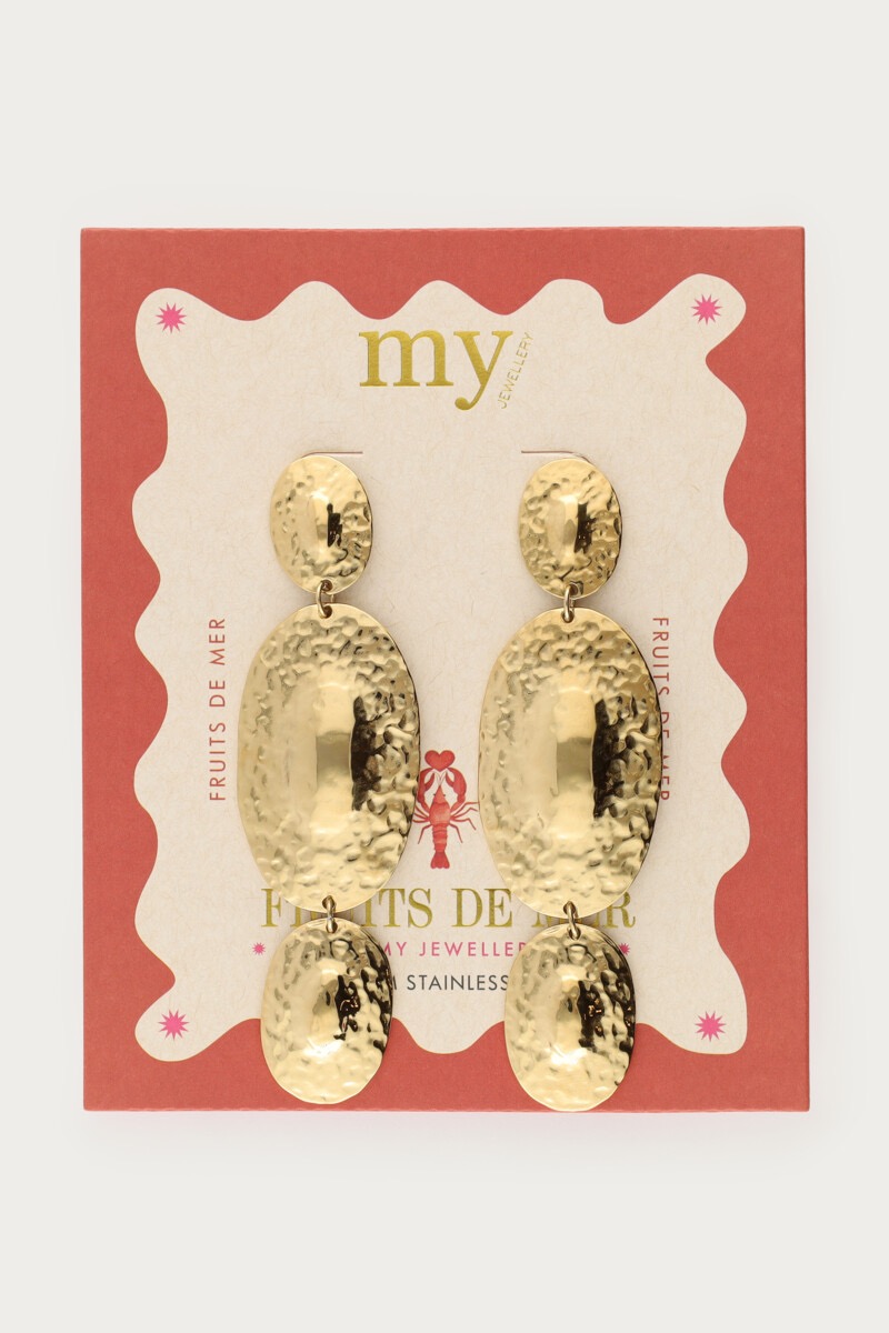 my jewellery oorbellen Mer oorhangers ovaal