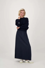 zusss trui hartje detail donkerblauw