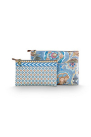 Pip studio Caryn Cosmetic Bags Combi Matata Blue