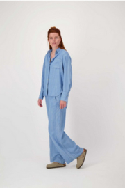 zusss tencel broek lichte denim