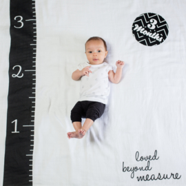 Lulujo Baby's First Year Swaddle & Cards | Loved beyond measure