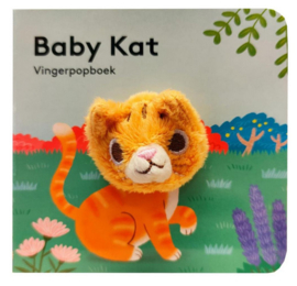 Baby kat | vingerpopboekje karton