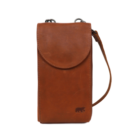 bear design telefoontasje patty cognac
