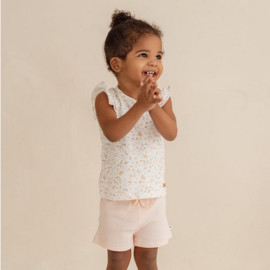 little dutch korte broek | flowers & butterflies soft pink
