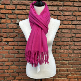 Just a touch sjaal fuchsia