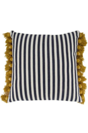 zusss kussen samen is alles leuker 45x45cm donkerblauw/zand