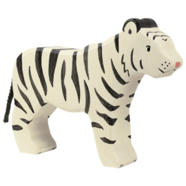 Holztiger siberische tijger staand