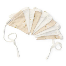 Little Dutch Slinger met vlaggetjes - Beige - Newborn Naturals - Little Goose