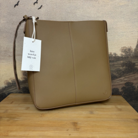 Zusss shopper sahara vega leer