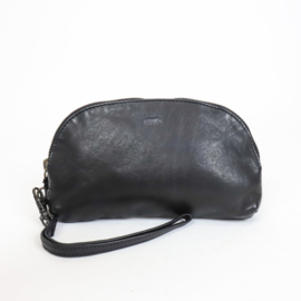 Bear Design leder etui rond | zwart