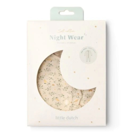 Little Dutch Pyjama - Zand - Blueberry Leaves