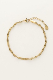 My Jewellery armband met twist goud