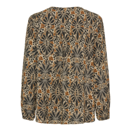 marta du chateau blouse Lisette Grigio