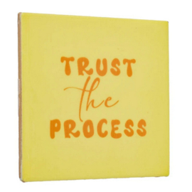 homebound tegeltje trust the process