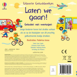 Laten we gaan! geluiden van voertuigen | geluidenboekje