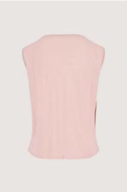 zusss Singlet met lurex boord soft pink
