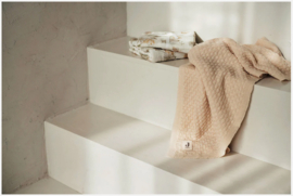 Jollein deken wieg 75 x 100 cm  weave knit merino wool oatmeal