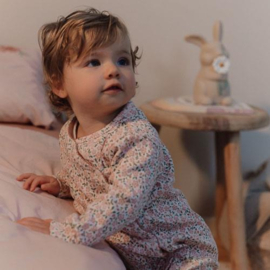 Little Dutch Eendelige pyjama - Roze - Fairy Garden - Fairy Floral