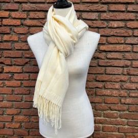 Just a touch sjaal offwhite