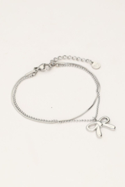 My Jewellery armband strik dubbel zilver